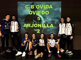 Victoria del Bádminton Oviedo ante un duro Arjonilla