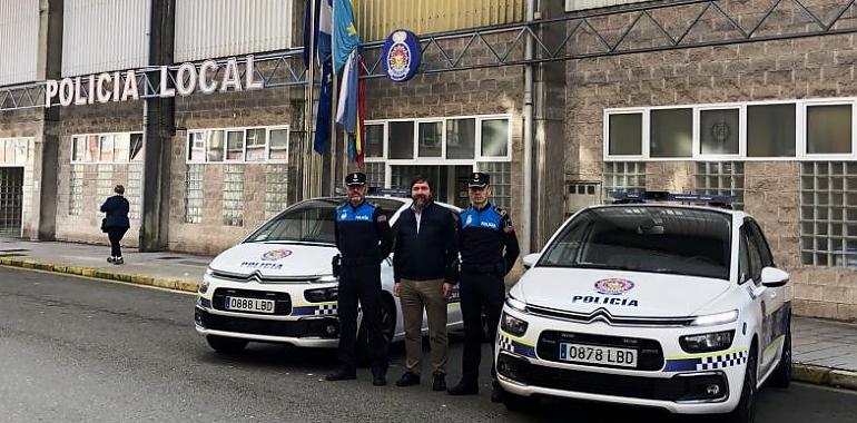 La Policía Local de Avilés estrena sus monovolumen