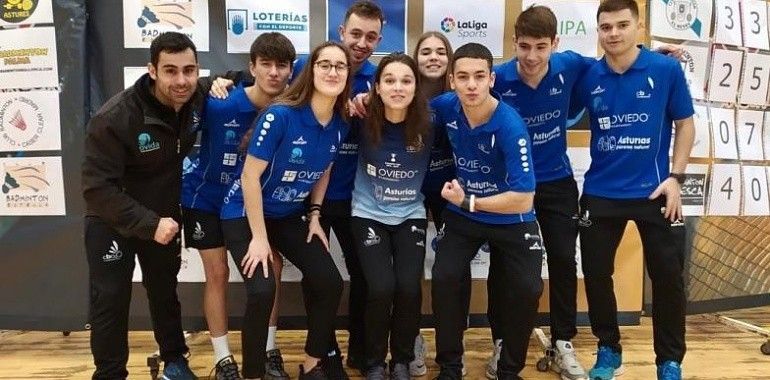 Otro pleno de victorias para el Ovida Bádminton Oviedo