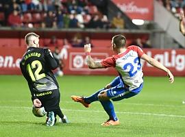 La mala suerte se ceba con el Sporting que pierde 0-1 ante el Extremadura