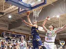 El Liberbank Oviedo Baloncesto no logra hacerse con la victoria 