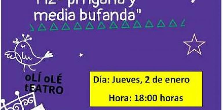 Espectáculo infantil y familiar el jueves 2 de enero en Posada de Llanes
