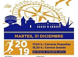 El recorrido de la San Silvestre obliga a reordenar hoy el tráfico en las calles del centro de Avilés 