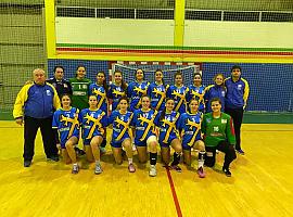 La selección juvenil femenina asturiana, clasificada para los Campeonatos de España de balonmano