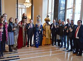 Los Reyes Magos llegan a Oviedo para la cabalgata