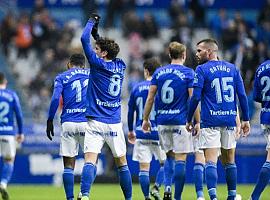 El gol de Sangalli adelantó a los oviedistas pero al final hubo empate