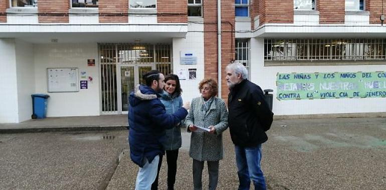 El PP denuncia la “desidia absoluta” del PSOE con el mantenimiento de los colegios públicos