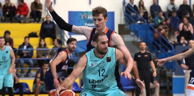 El Liberbank Oviedo Baloncesto no pudo con el Melilla Baloncesto