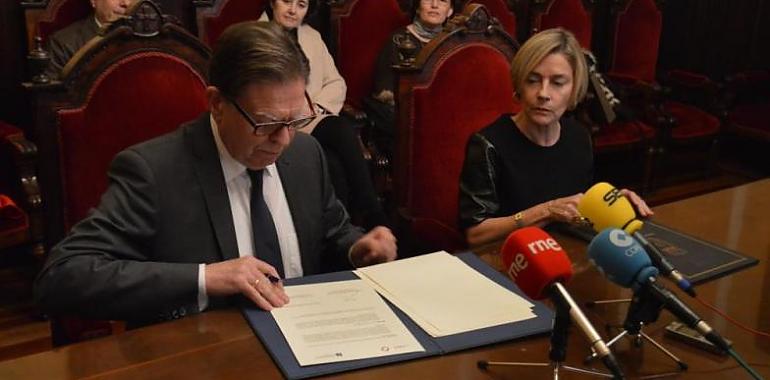 Oviedo suscribe un protocolo con el CSIC para impulsar la divulgación científica