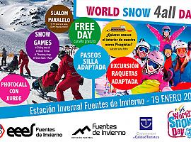 Fuentes de Invierno celebra el World Snow Day este domingo