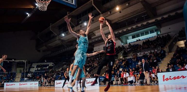 El Liberbank Oviedo Baloncesto no consigue la victoria