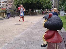 El campeón de España de Duatlón, Antonio Benito, destaca en el clasificatorio de Oviedo