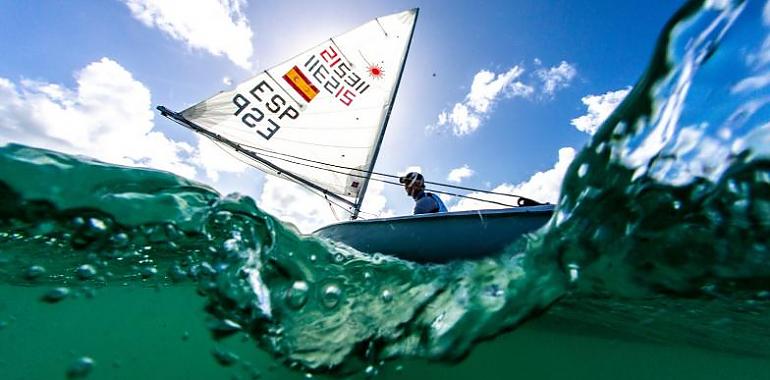 Vela olímpica El viento juega con la World Cup de Miami