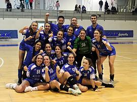 Oviedo Balonmano Femenino: Campeonas de la Liga sénior-juvenil