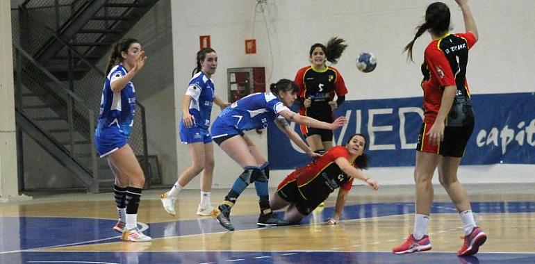 Otro valioso triunfo para el Oviedo Balonmano Femenino