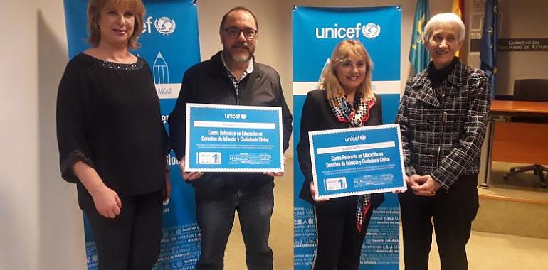 Seis centros educativos de Asturias, reconocidos por Unicef 