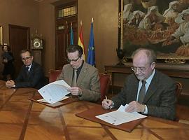 La Junta firma convenio de colaboración con la Real Academia Asturiana de Jurisprudencia