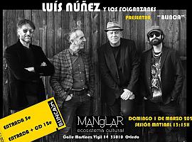 La banda Luis Núñez y los Folganzanes actúa el día 1 de marzo en Oviedo