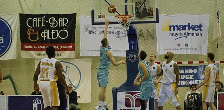 El Liberbank Oviedo Baloncesto cae en Almansa por 81-64