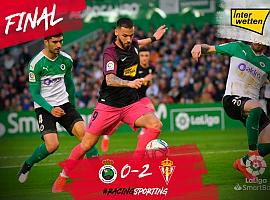 El Sporting vuelve con los tres puntos de Santander