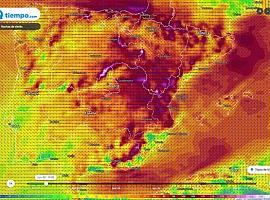 La borrasca Karine persigue a Jorge y trae nieve a partir de los 800 metros