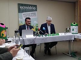 Asturias aumenta un 6% la recogida selectiva de vidrio en 2019