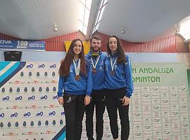 1 oro y 2 bronces para el Ovida Bádminton Oviedo