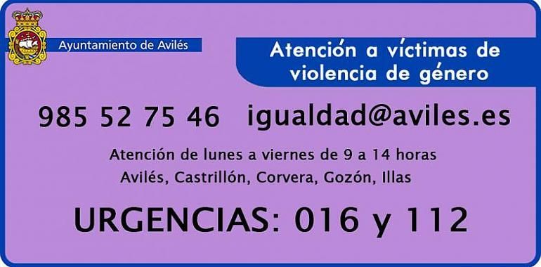 Avilés garantiza la atención a las mujeres víctimas de violencia de género