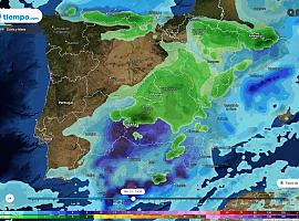 Llega un temporal invernal, con nevadas inusuales