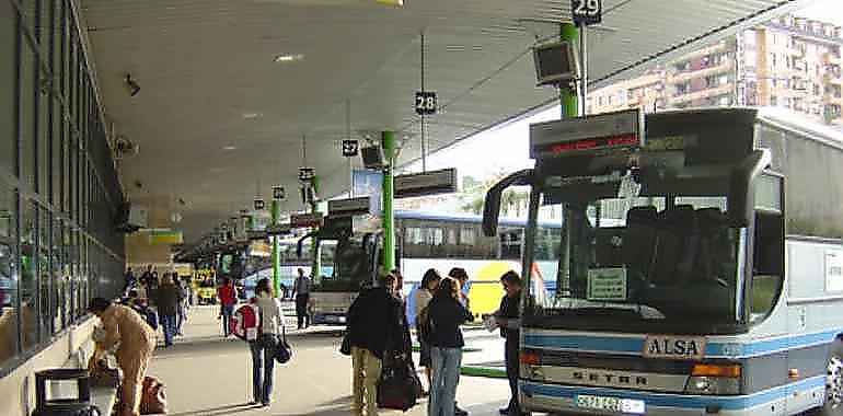 El Principado restringe el uso del transporte público en autobús