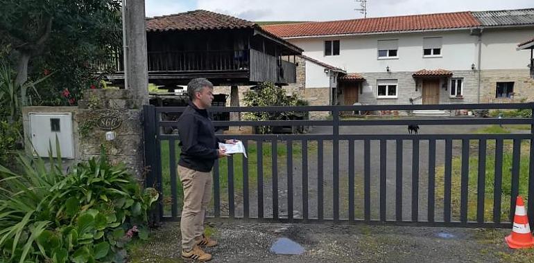 Crotales a domicilio para las ganaderías de Gijón