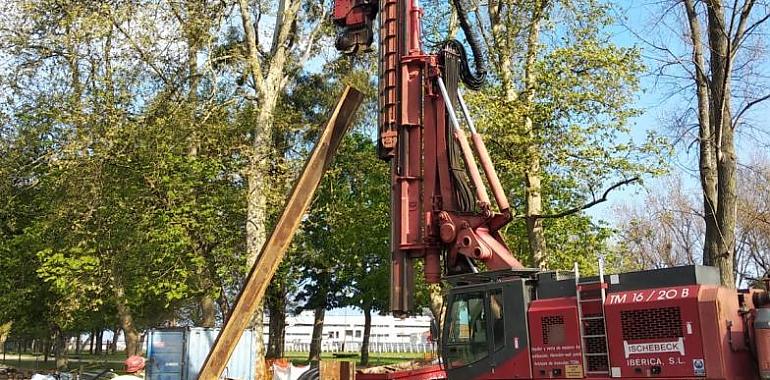 EMA Gijón avanza las obras del pozo de tormentas de Hermanos Castro