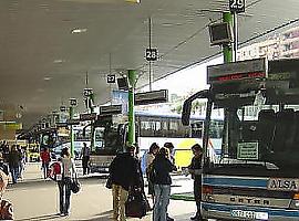 Suspendido el servicio de autobús al aeropuerto de Asturias desde el lunes
