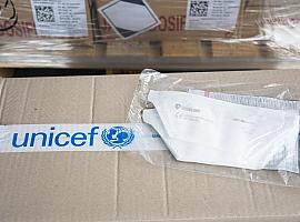 UNICEF España aporta 418.000 mascarillas de protección para la lucha contra el virus 