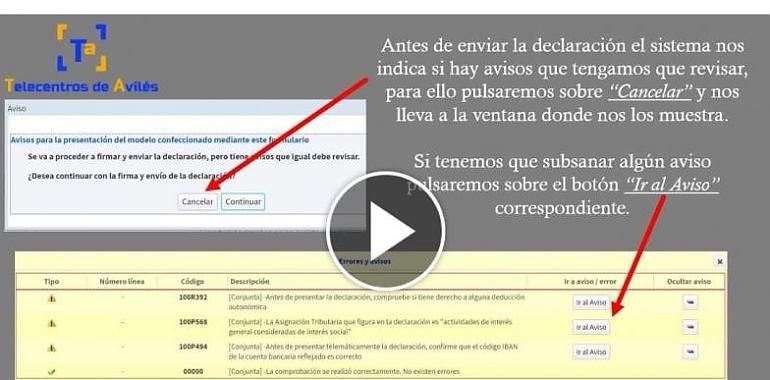 Los Telecentros de Avilés explican cómo hacer la Declaración de la Renta