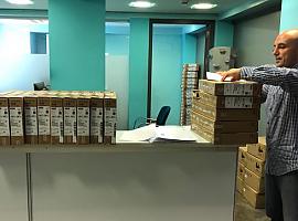 AZSA dona 250 ordenadores para paliar la brecha digital entre los escolares de Avilés