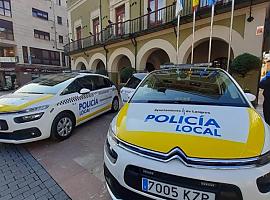 Detenido un joven en La Felguera por huir de la Policía Local e insultar y escupir a los agentes