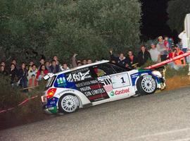 Una avería obliga a Berti Hevía a abandonar el rallye de Sierra Morena