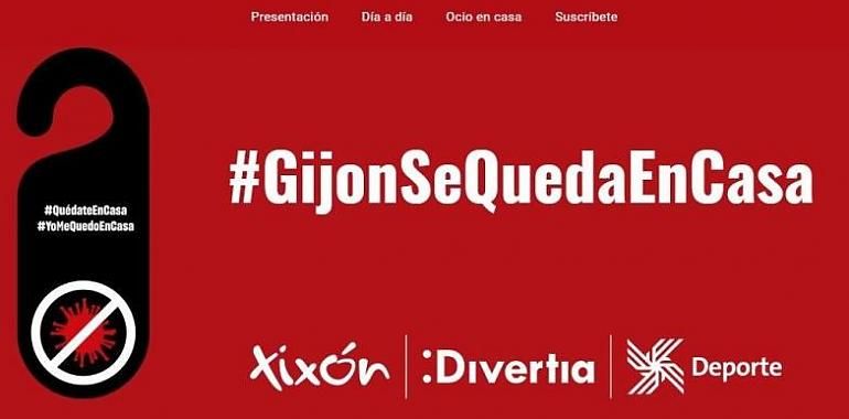 La web municipal Gijón se queda en casa llega a su fin con 75.000 visitas registradas