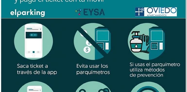 Oviedo vuele al pago en zona azul a partir del viernes y recomienda el abono con la app móvil