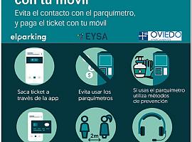 Oviedo vuele al pago en zona azul a partir del viernes y recomienda el abono con la app móvil