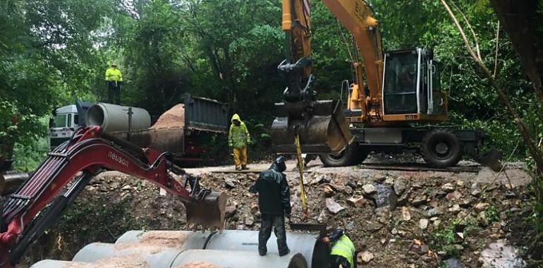 Reabierto el paso que une Alvariza y Modreiros, en Belmonte de Miranda