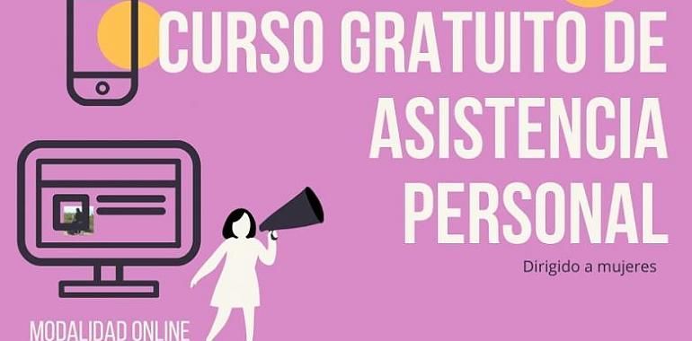 Curso gratuito de Asistente Personal para mujeres en riesgo de exclusión