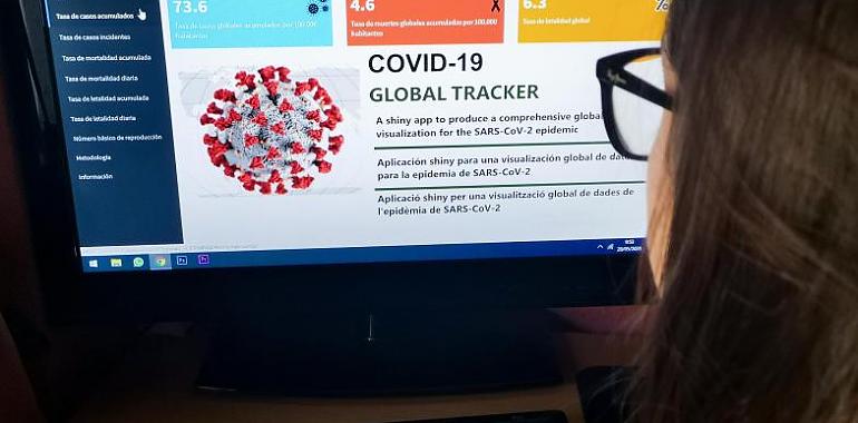 Una aplicación del CSIC para seguir la evolución global de la pandemia de Covid-19