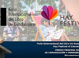 La Feria del libro de Guadalajara y el Hay Festival, premio Princesa de Asturias de Comunicación 2020