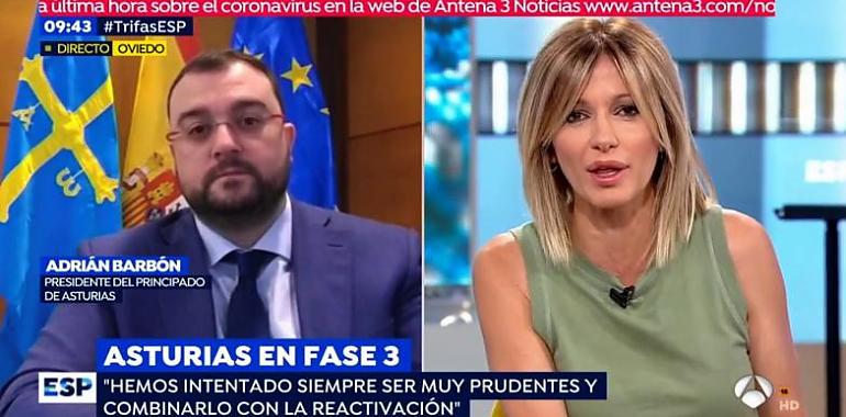 Barbón: “Asturias ha dado una respuesta potente porque llevamos años invirtiendo el 40% del presupuesto en salud”