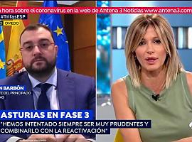 Barbón: “Asturias ha dado una respuesta potente porque llevamos años invirtiendo el 40% del presupuesto en salud”