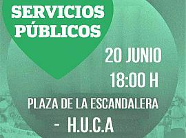 La Marcha por los Servicios Públicos saldrá de La Escandalera el 20 J