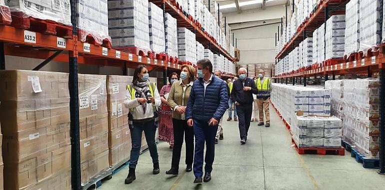 Agricultura reparte en Asturias 433.000 kilos de comida a más de 27.000 beneficiarios 