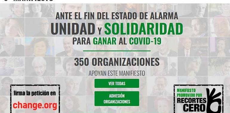 Unidad y Solidaridad para defender la salud y emprender la reconstrucción